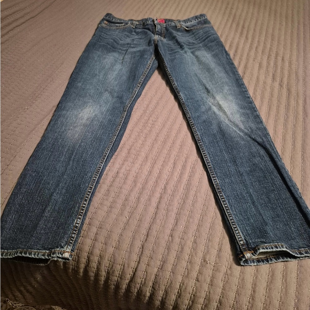 Arizona Jean Company Dark Blue Straight Jeans